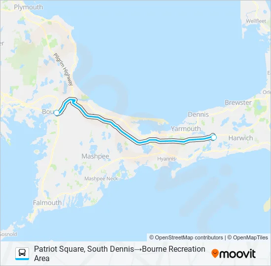 PATRIOT LTD Bus Line Map