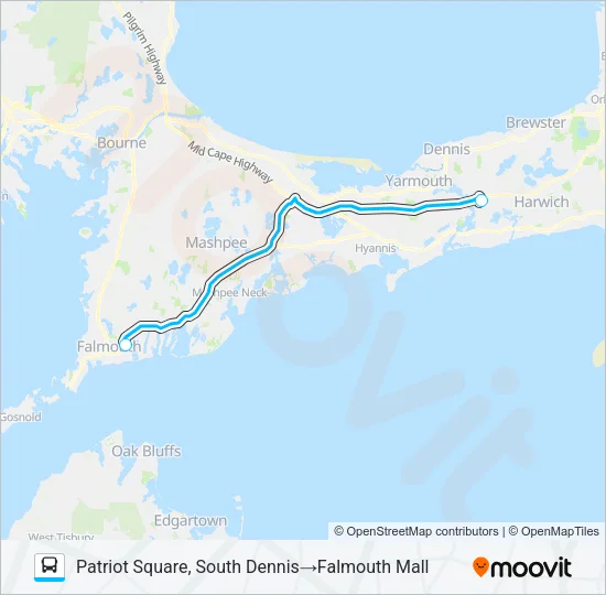 PATRIOT LTD Bus Line Map