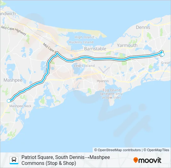 PATRIOT LTD Bus Line Map