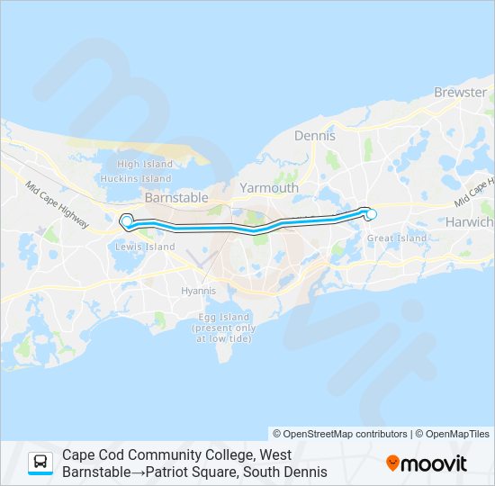 PATRIOT LTD Bus Line Map