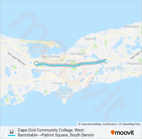 PATRIOT LTD Bus Line Map