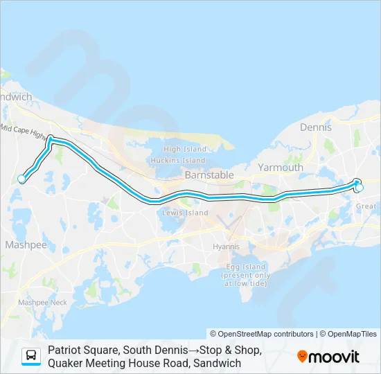 PATRIOT LTD Bus Line Map