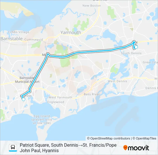 PATRIOT LTD Bus Line Map