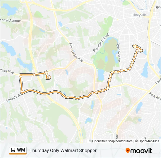 WM Bus Line Map