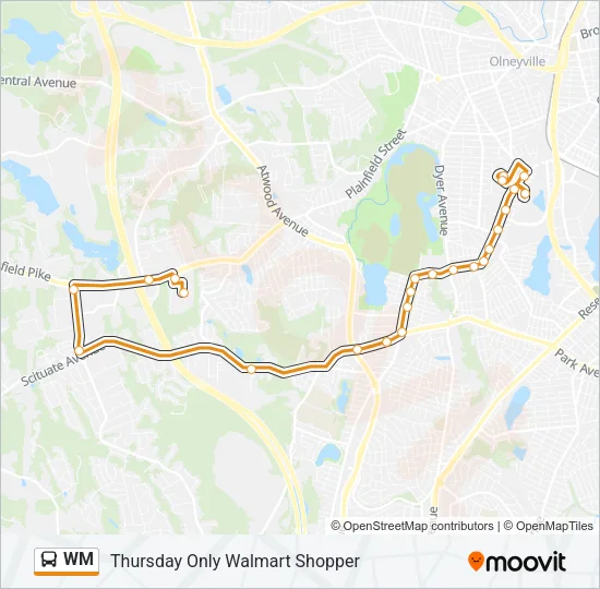 WM Bus Line Map