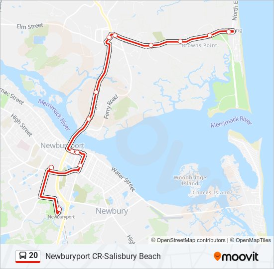 20 Route Schedules, Stops & Maps Newburyport (Updated)