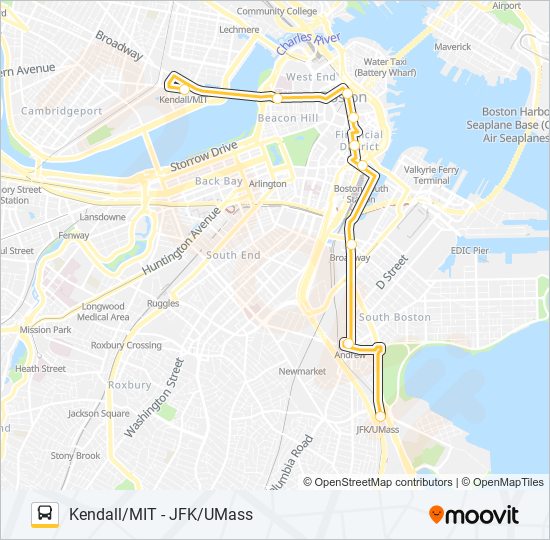RED LINE SHUTTLE Bus Line Map
