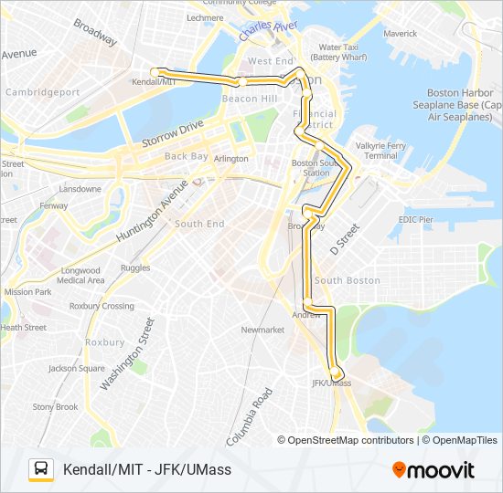 RED LINE SHUTTLE Bus Line Map