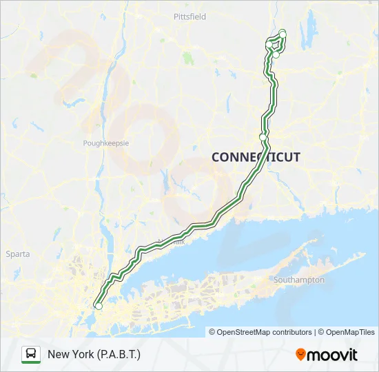 PETER PAN Bus Line Map