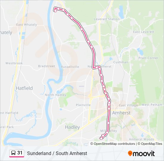 Mapa de 31 de autobús