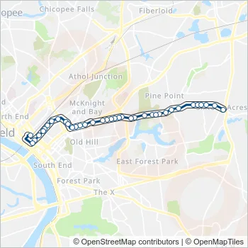 B17 Bus Line Map
