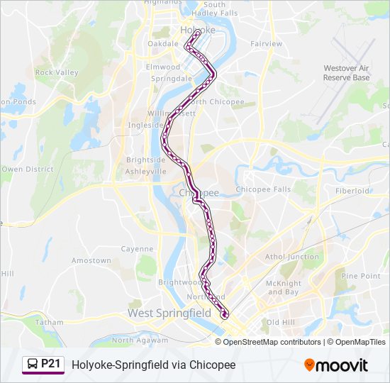 P21 bus Line Map