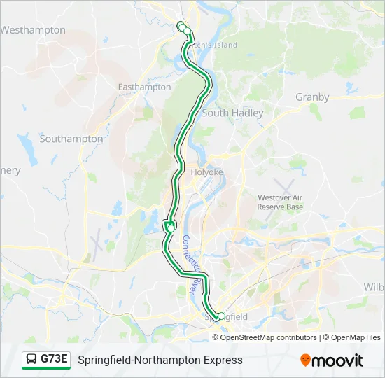 G73E Bus Line Map