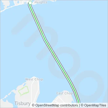 WATER SHUTTLE Ferry Line Map