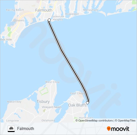 WATER SHUTTLE ferry Line Map