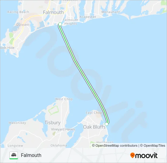 WATER SHUTTLE Ferry Line Map