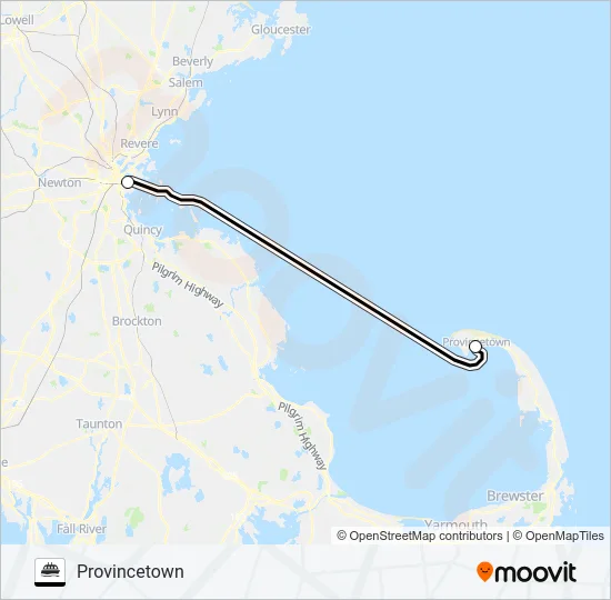 FAST FERRY Ferry Line Map