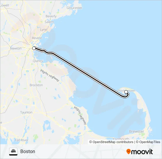 FAST FERRY Ferry Line Map