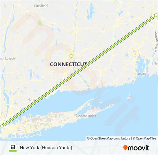 FLIXBUS 2610 Bus Line Map