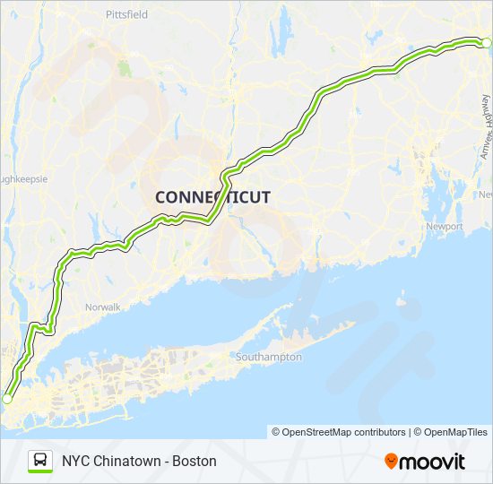 Mapa de FLIXBUS 2611 de autobús