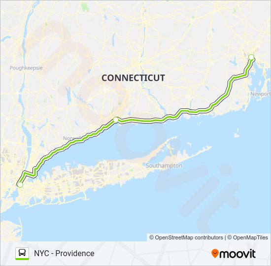 FLIXBUS 2616 Bus Line Map