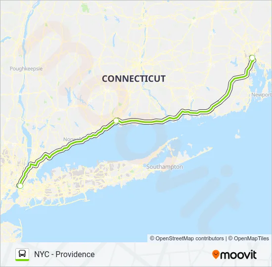 FLIXBUS 2616 Bus Line Map