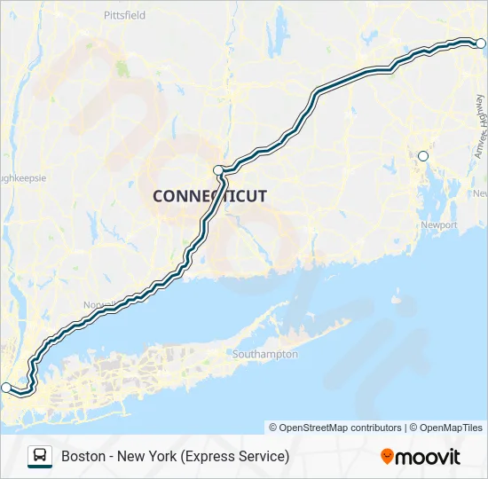 GREYHOUND US0230 Bus Line Map