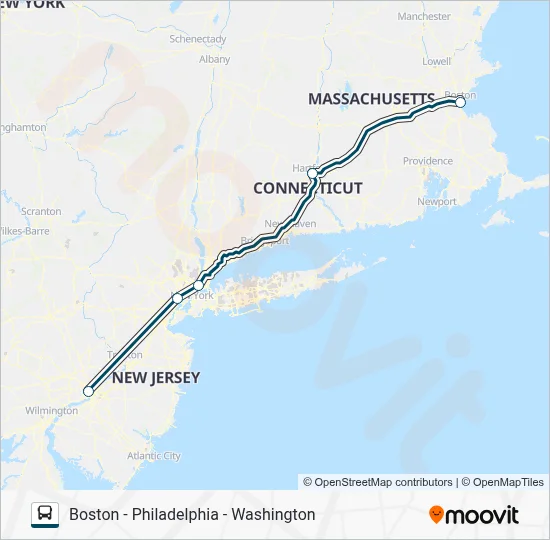GREYHOUND US0235 Bus Line Map