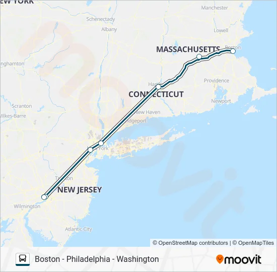GREYHOUND US0235 Bus Line Map
