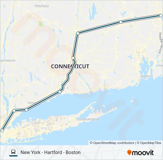 GREYHOUND US0240 Bus Line Map