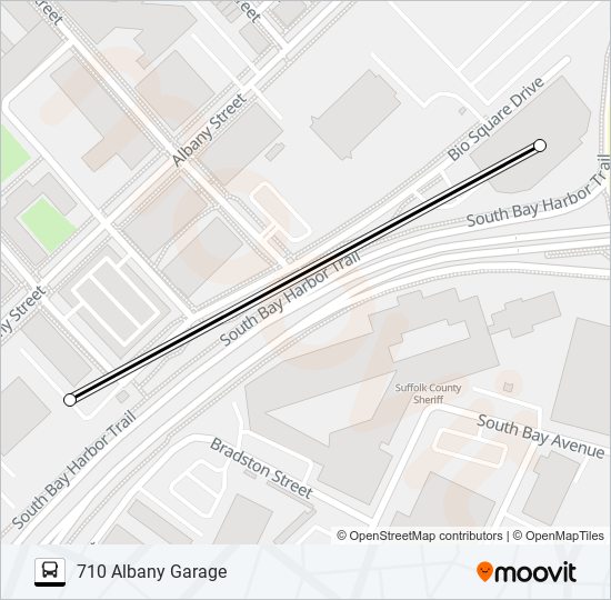 ALBANY SHUTTLE PM bus Line Map