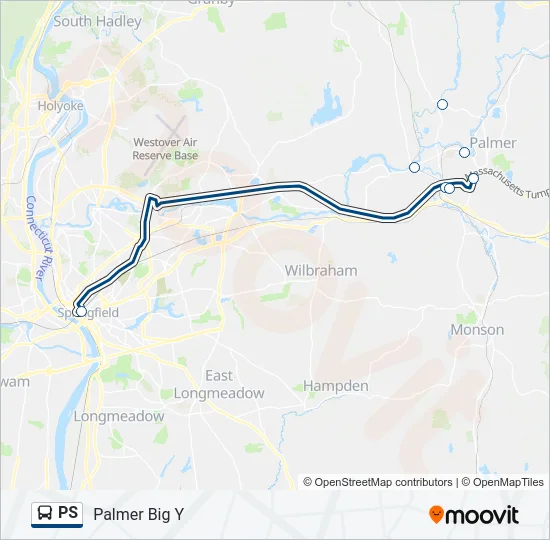 PS Bus Line Map