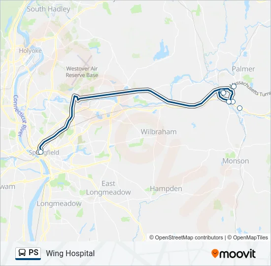 PS Bus Line Map