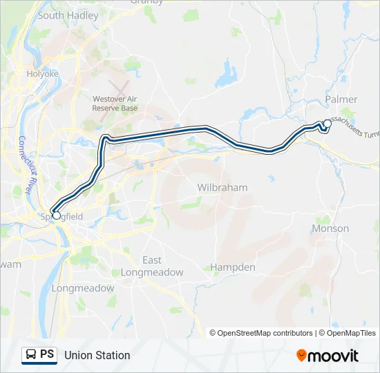 PS Bus Line Map