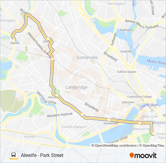 RED LINE SHUTTLE Bus Line Map