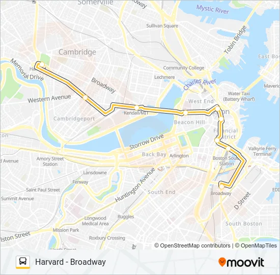 RED LINE SHUTTLE Bus Line Map