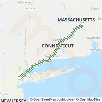 PETER PAN Bus Line Map