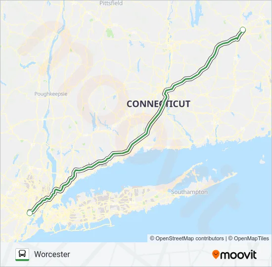 PETER PAN Bus Line Map