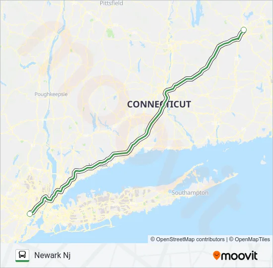 PETER PAN Bus Line Map