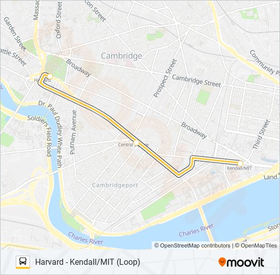 RED LINE SHUTTLE Bus Line Map
