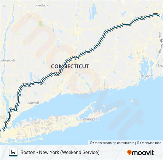 GREYHOUND US0231 Bus Line Map