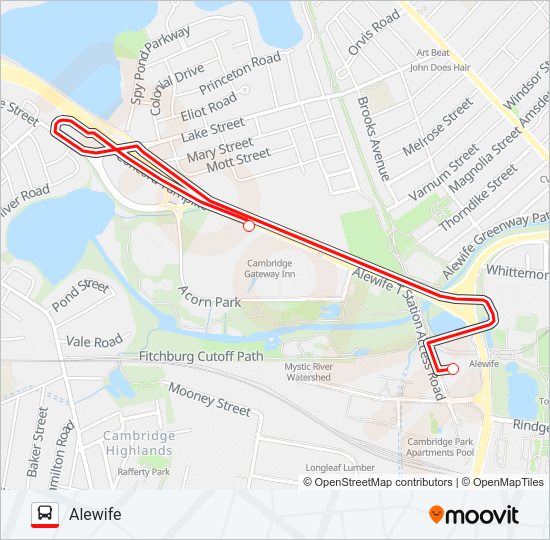 VOX ON TWO Bus Line Map