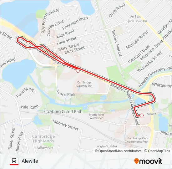 VOX ON TWO Bus Line Map