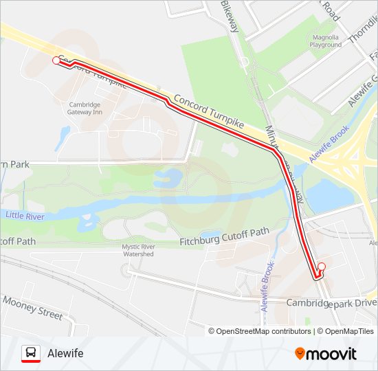 VOX ON TWO Bus Line Map