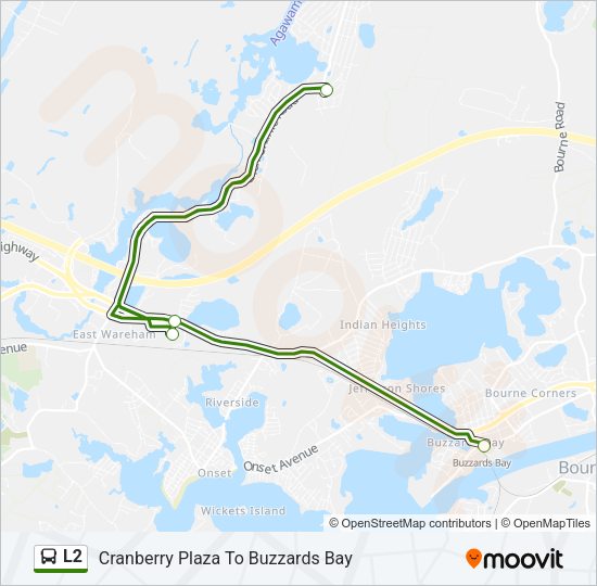 L2 Bus Line Map