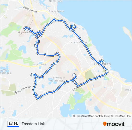 FL Bus Line Map