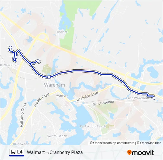 L4 Bus Line Map