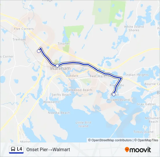 L4 Bus Line Map