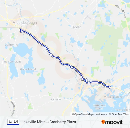 L4 Bus Line Map
