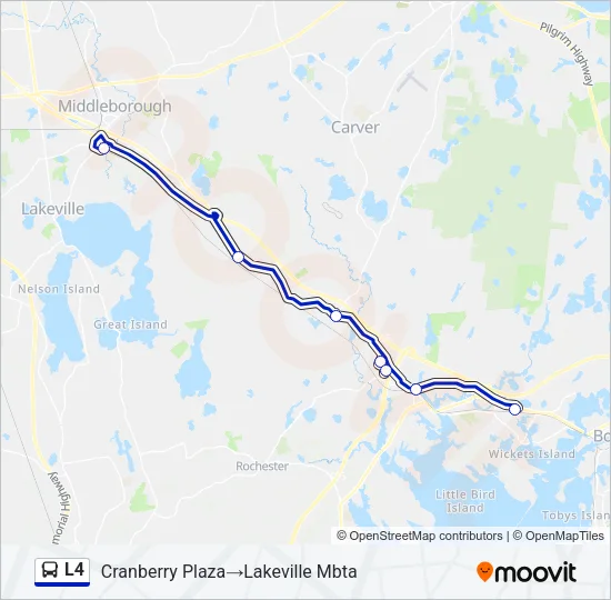 L4 Bus Line Map